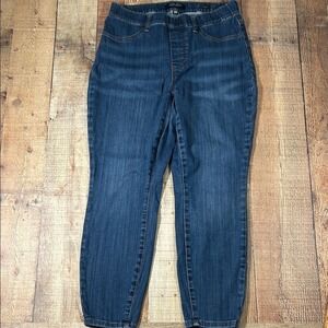 Judy Blue Plus Size 14W Pull On Stretch Jeans Elastic Waist Skinny Jeggings